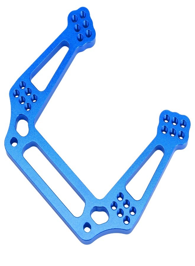POLANTA Aluminum Alloy Front Shock Tower Upgrade Part Compatible with Slash 2wd Rustler Bandit Stampede, Replace 3639 (Blue) - Image 4
